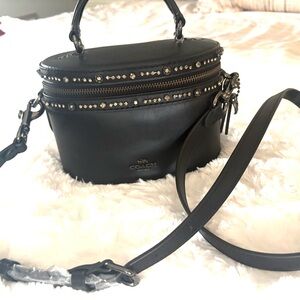 Coach Black Studded Women's Bag